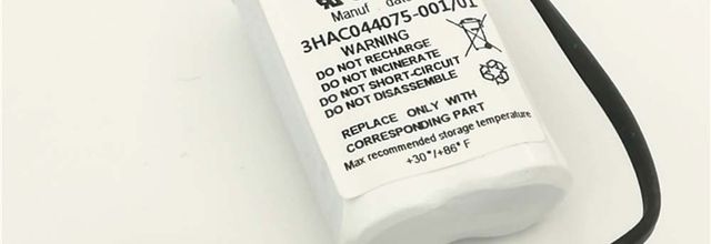 Batteria per ABB Robot The New Version CPU - 3HAC044075-001/01 () batteria di ricambio