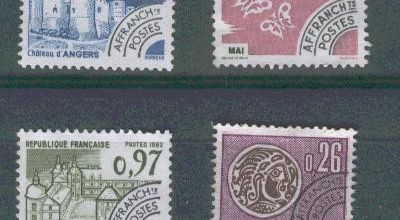 LANGAGE PHILATELIQUE : TIMBRES PREOBLITERES