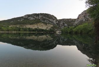reflets dans les gorges du Verdon