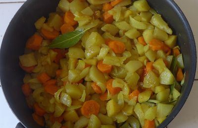 Curry de légumes : fondant et délicieux...
