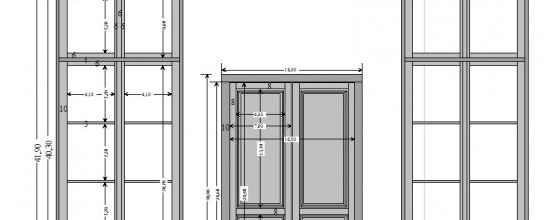 Plans des menuseries