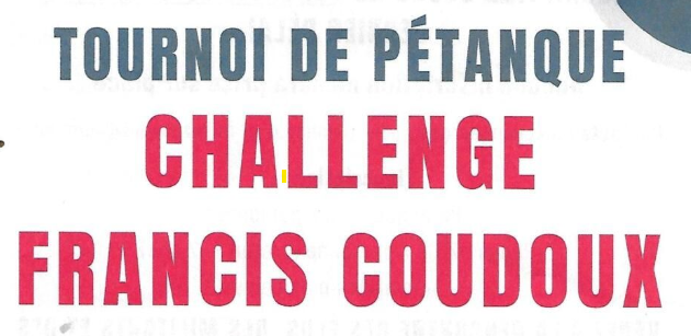 Challenge Francis COUDOUX