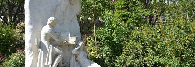 Parc Monceau : Monument à Chopin