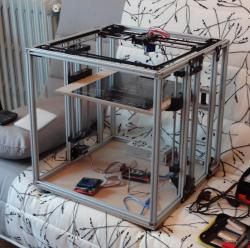 2016-12-25 : Construction d'une imprimante 3D 300x300x300 CoreXY