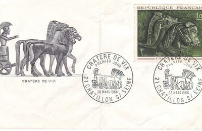 Philatélie et Vase de Vix...