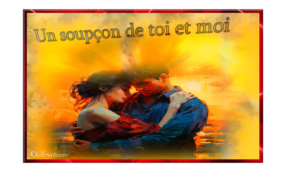 Un soupçon de toi et moi.