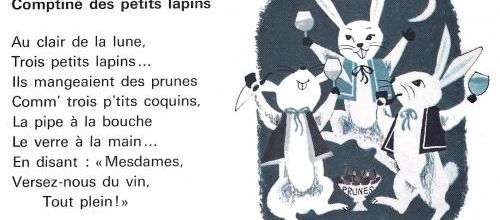 Comptine des petits lapins