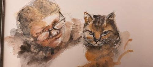 Dialogue? Conversation entre chat et humaine