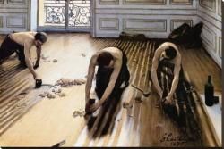 Les raboteurs de parquet de Gustave Caillebotte