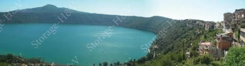 Castel Gandolfo et le Lac d'Albano