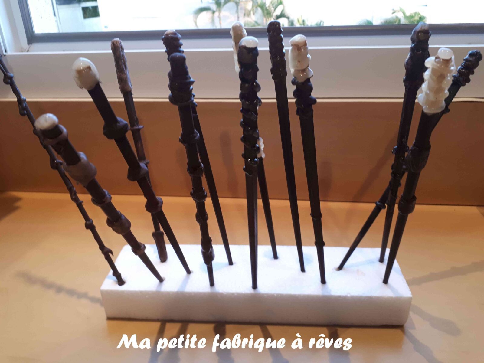 Tuto pour fabriquer soi-même des baguettes pour un anniversaire Harry Potter