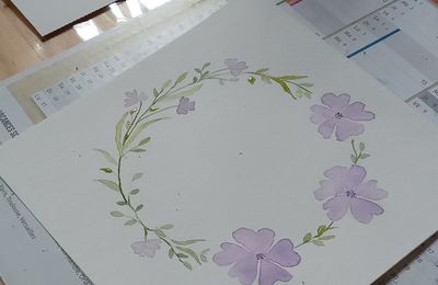 Aquarelle / Mes premières couronnes