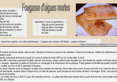 Fougasse d'aigues mortes