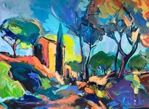 Cézanne peint ... 