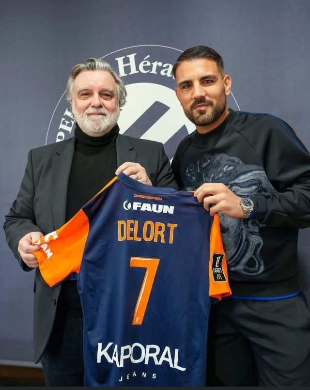 Delort Andy MCA prêté à Montpellier 