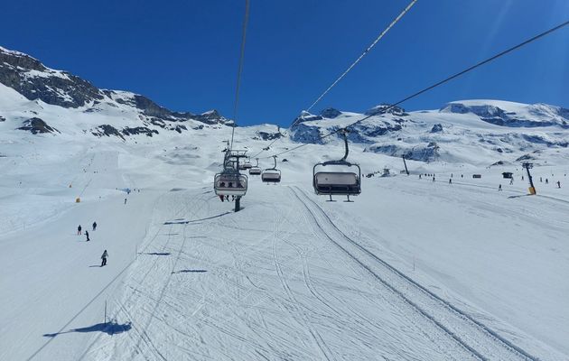 6/10 avril 2025 Ski à Valtournenche/Cervinia Val d'Aoste AO Italie Jour 4