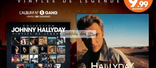 N° 1 Johnny Hallyday vinyles de légende - Lancement 