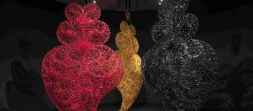 Strasknitting chez Joana Vasconcelos