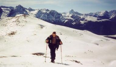 Pic de Lallène (1857 m.) pic de Coos Nord ou Fourmat (1844 m.) et Tousseau (1693 m.)