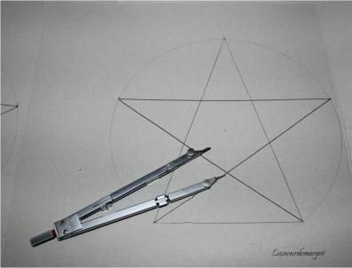 DIY étoile en carton