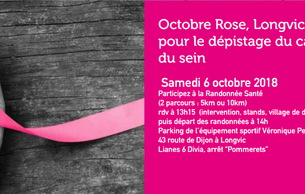 "Octobre Rose à Longvic"