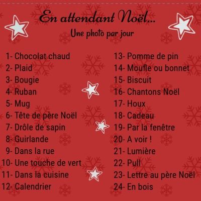 Carpe Diem /  "En attendant Noël..." 5 décembre