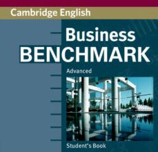 Descarga de libros de texto pdf gratis. BUSINESS BENCHMARK ADVANCED. STUDENT S BOOK BEC HIGHER EDITION