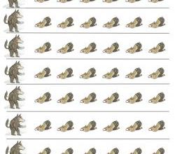 Un loup, 7 chevreaux et un crayon...