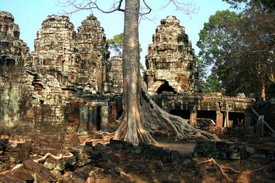 Région d'Angkor - Cambodge (Scan de photos papier)