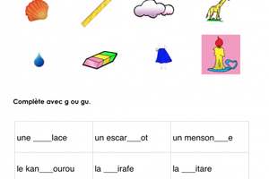 La lettre g
