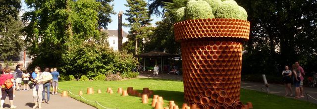 Le jardin des Plantes, lors du Voyage à Nantes