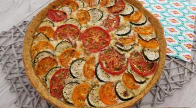 Quiches aux légumes d'été