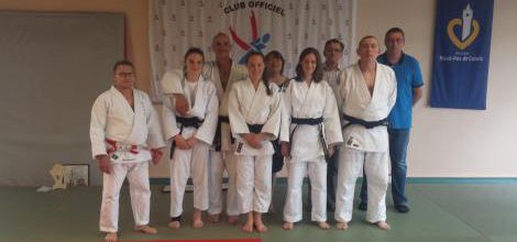 Remises de 5 ceintures noires à l’AJL Judo Steenvoorde.