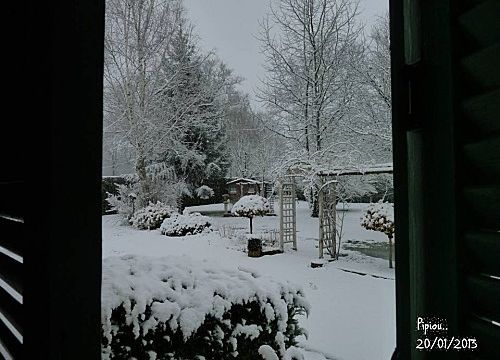 La neige est arrivée...