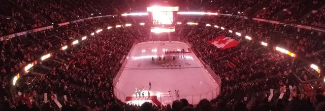 Hockey night in Ottawa: New York Islanders versus Ottawa Senators