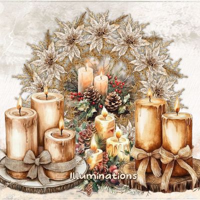 Fond écran Illuminations-Bonne Fête des Lumières