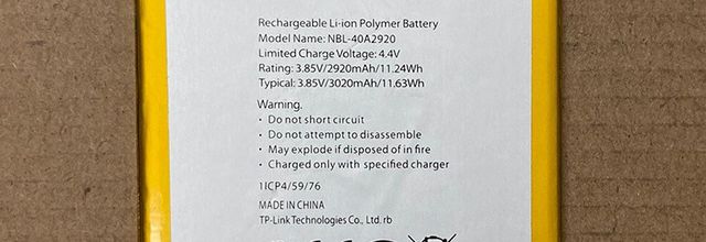 Batteria per TP-link Neffos C9A TP706A - NBL-40A2920 (2920mAh/11.24Wh) batteria di ricambio