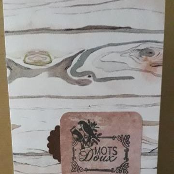 Scrap / Carte aux mots doux 