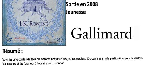 Les contes de Beedle le Barde, J.K. Rowling