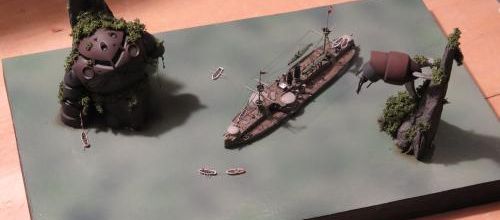 Pas à pas : faire de l'eau au 1/700