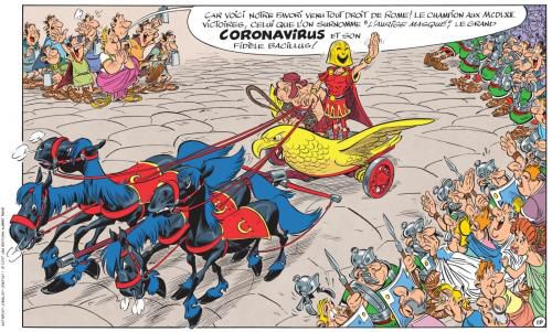 Astérix avait prédit la pandémie !