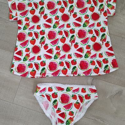 Ensemble Top Peony et Culotte en 6 ans