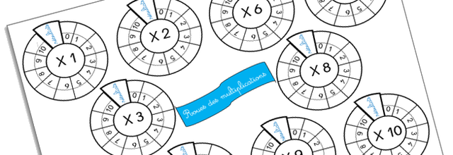 Roues des multiplications