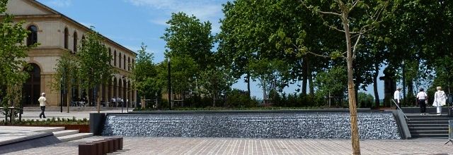 La place de la République à Metz...