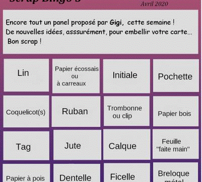 Scrap Bingo 3