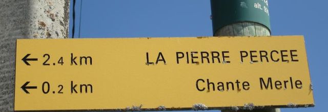 La Pierre Percée..