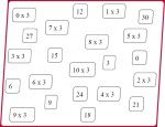 Exercices table de 3