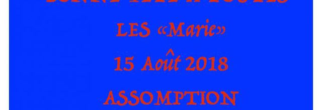 15 AOUT 2018
