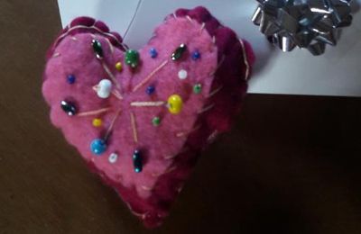 Le coeur en broche