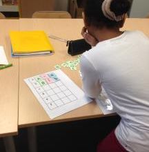 Jeu pour se familiariser avec les lettres de l'alphabet